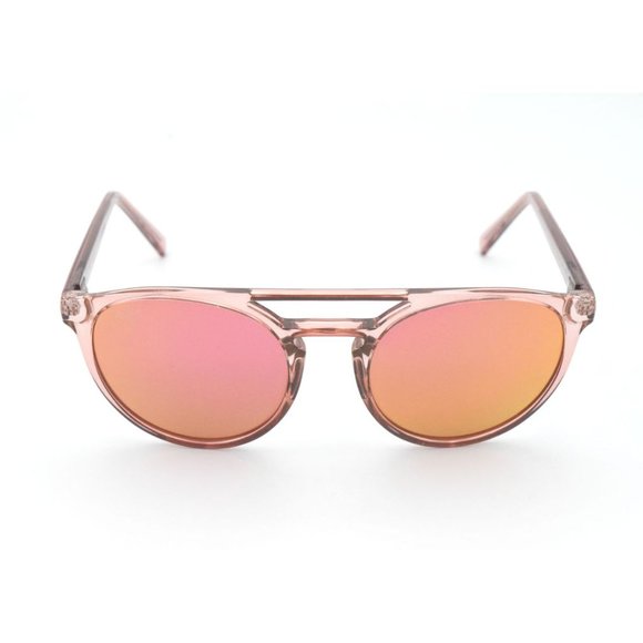 Maui Jim Sunglasses Ah Dang MJ 781-12C Round Pink MAUI Sunrise Polarized - Picture 2 of 8